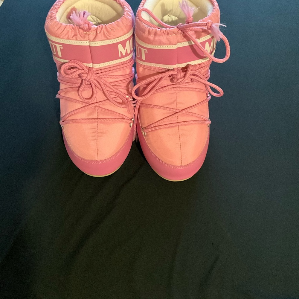 Pink Winter Boots